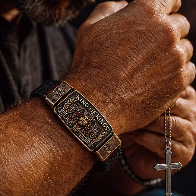 Ezren - Bracelet chrétien Roi des Rois