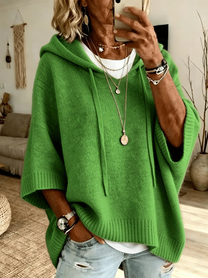 Celandria - Sweat à capuche oversize au toucher doux