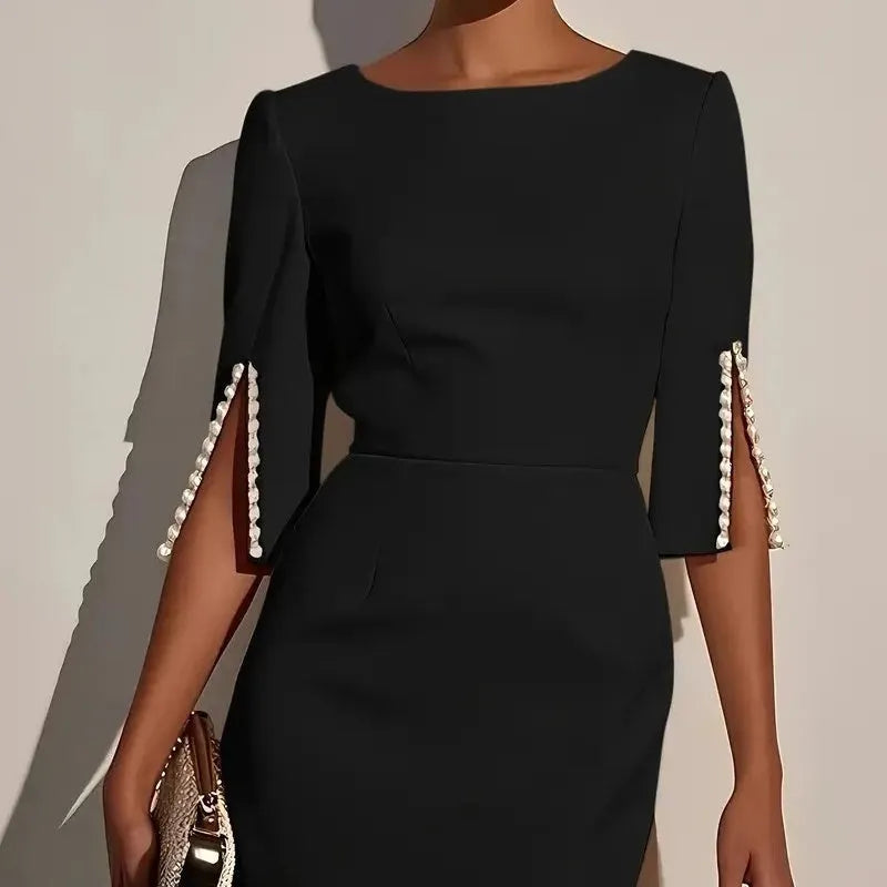 Anneliese - Robe fourreau stretch au toucher doux