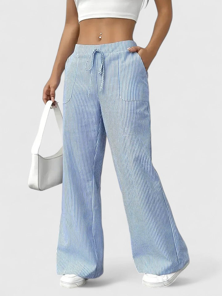 Chelsea - Pantalon à taille coulissée au toucher doux