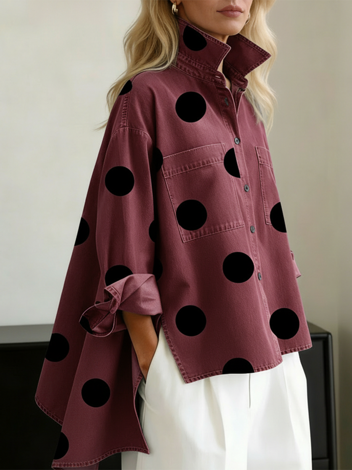 Kelsey - Blouse brodée au toucher doux