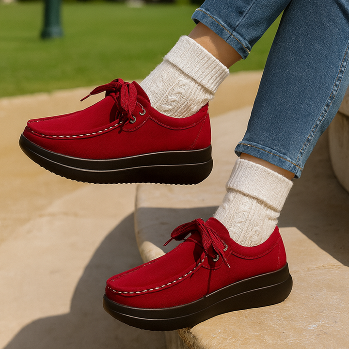 Amorelle - Chaussure de confort orthopédique rembourrée