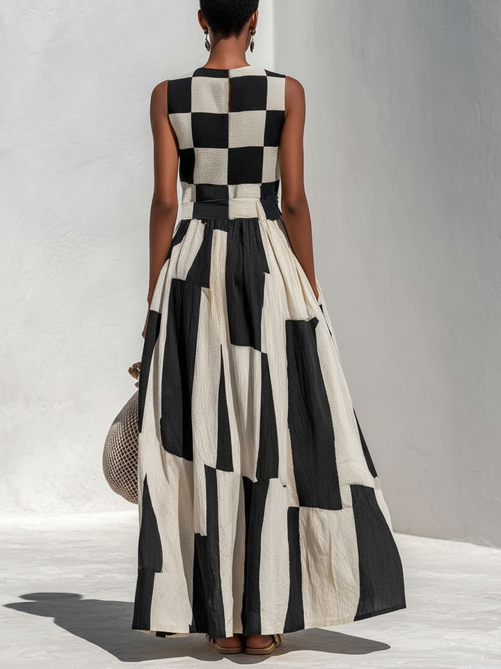 Solenna - Robe longue aérienne en lin