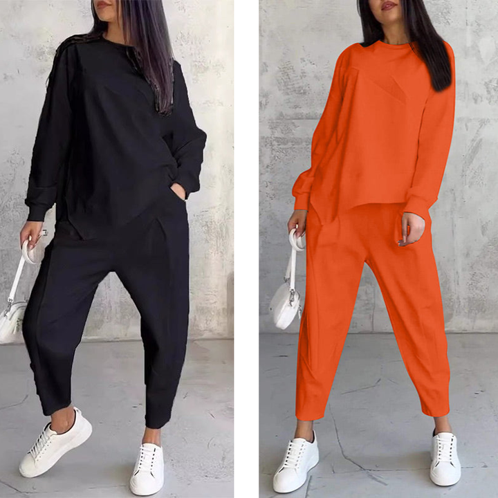 Eulavie - Ensemble homewear oversize au toucher doux