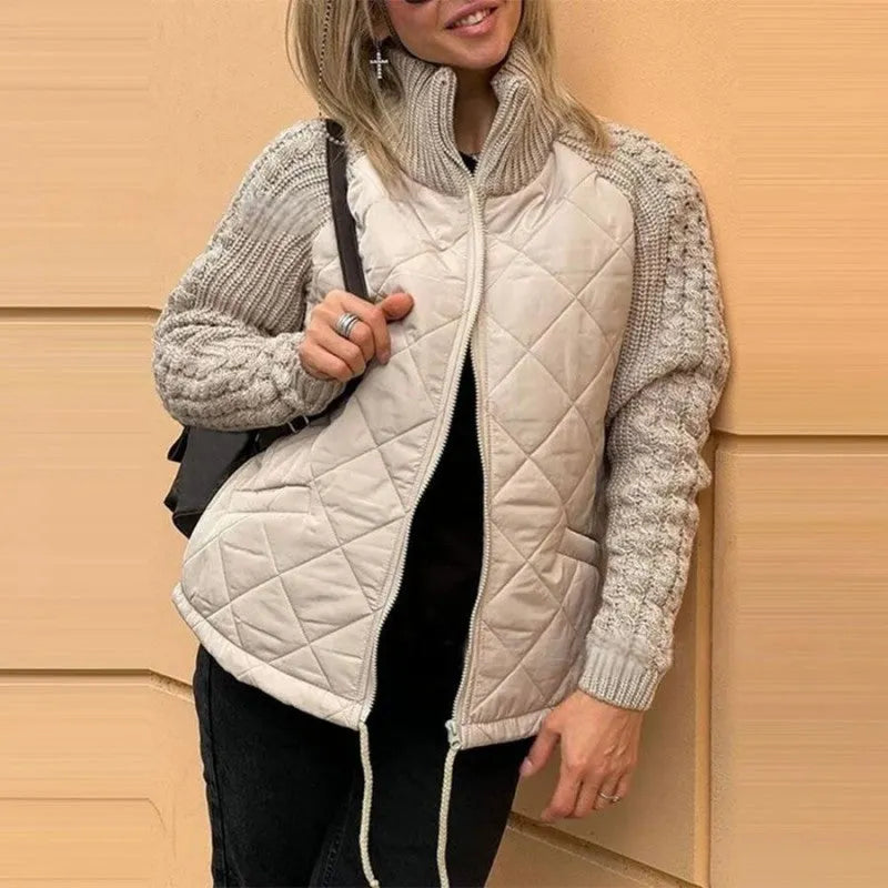 Corisanna - Gilet zippé en maille chaude