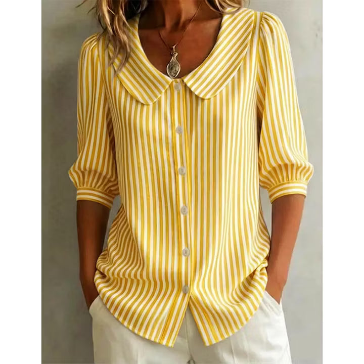 Caitlin - Chemise en lin respirante