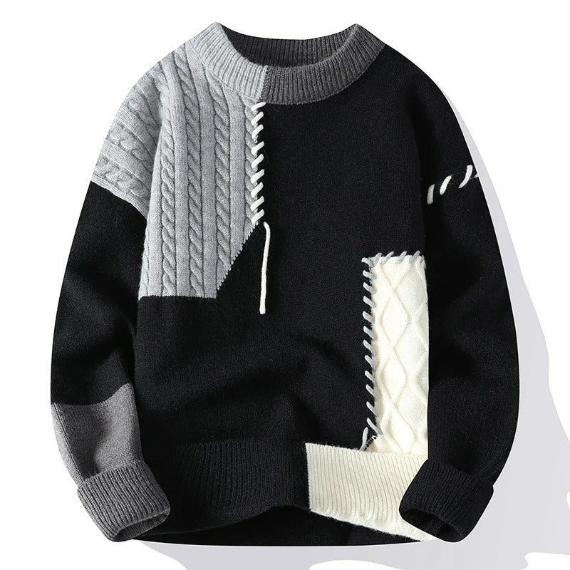 Bennet - Pull col roulé texturé