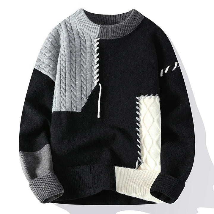 Bennet - Pull col roulé texturé