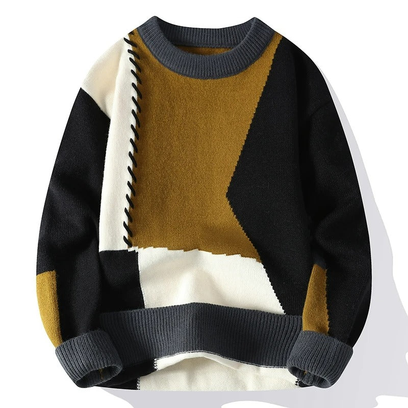 Bennet - Pull col roulé texturé