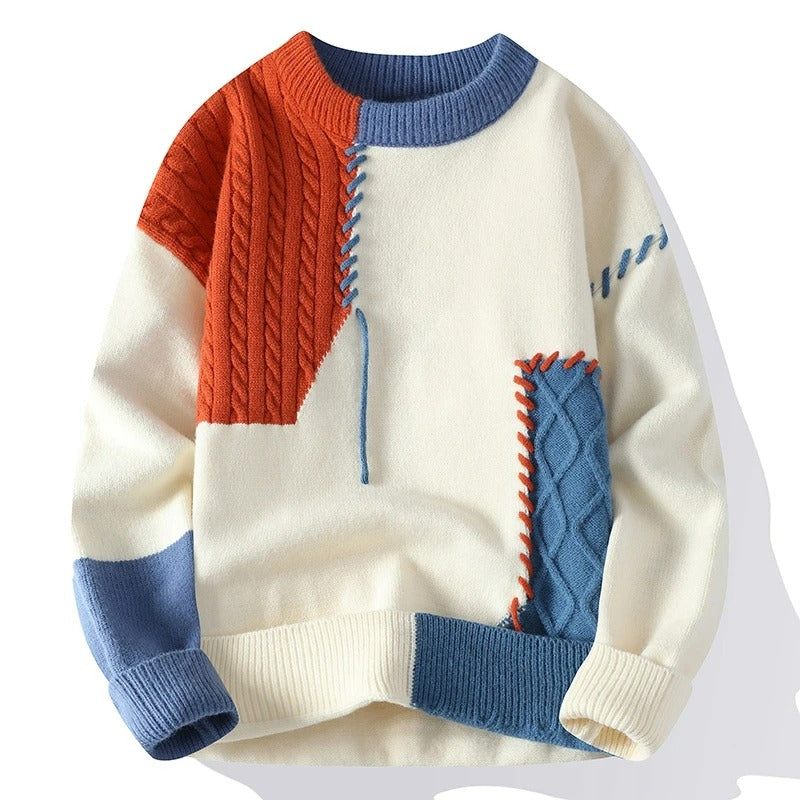 Bennet - Pull col roulé texturé