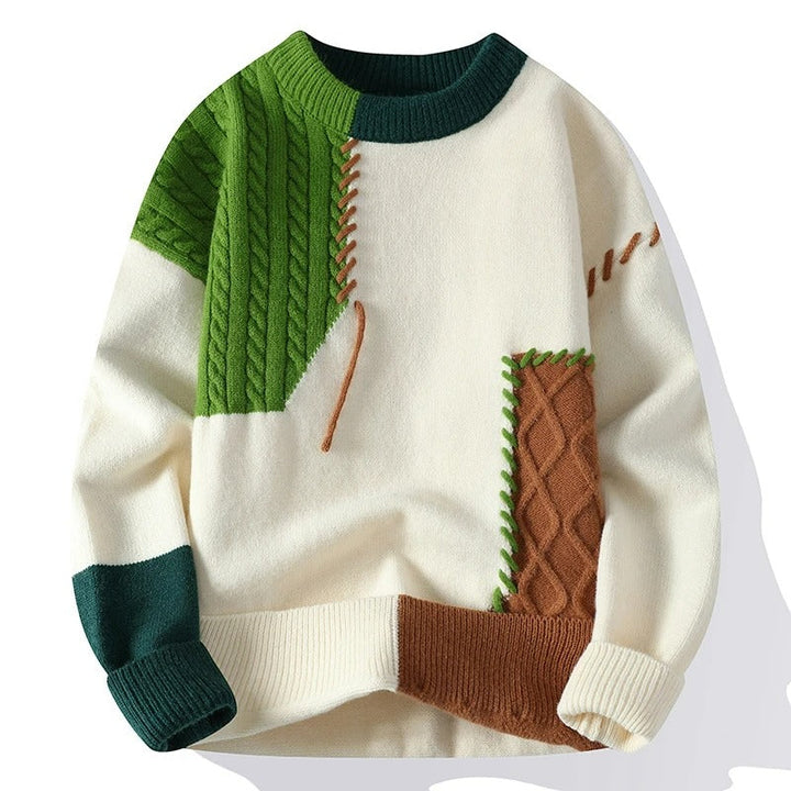 Bennet - Pull col roulé texturé