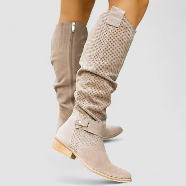Amira - Bottines santiags rembourrées