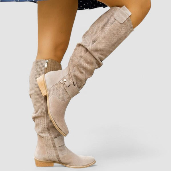 Amira - Bottines santiags rembourrées