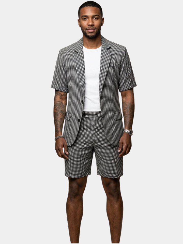 Rufus - Tailleur short à carreaux