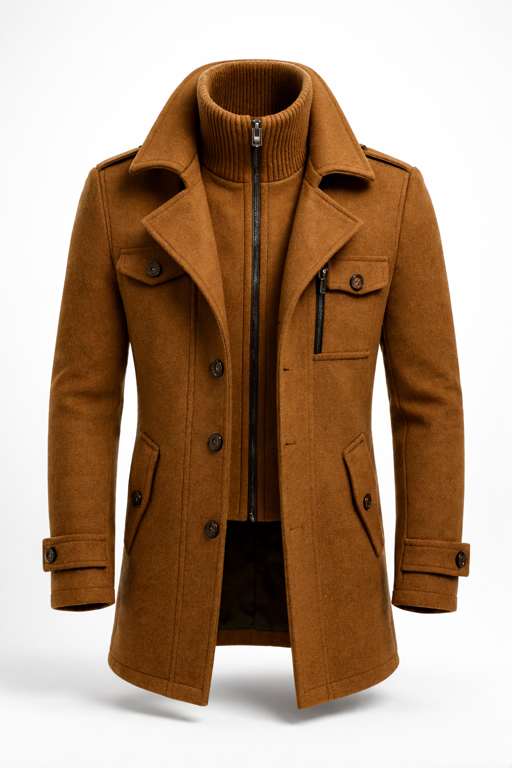 Ivan - Manteau long croisé