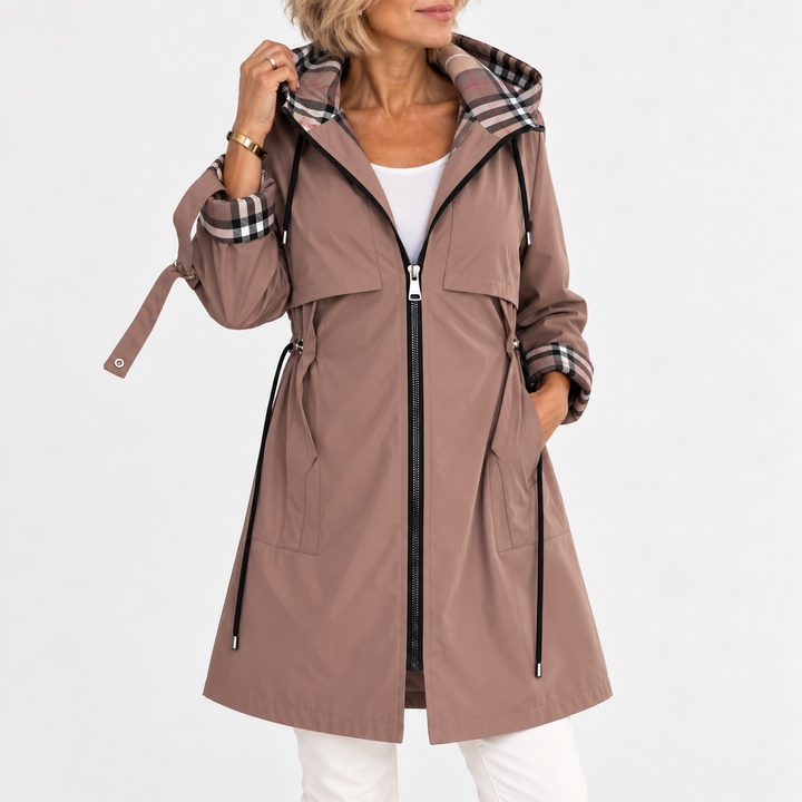 Thirza - Manteau imperméable à capuche
