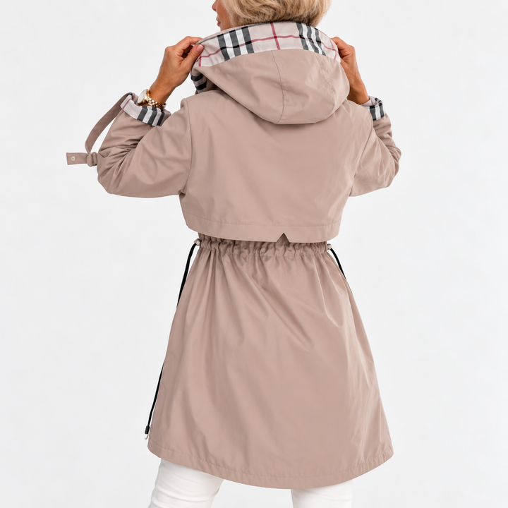 Thirza - Manteau imperméable à capuche