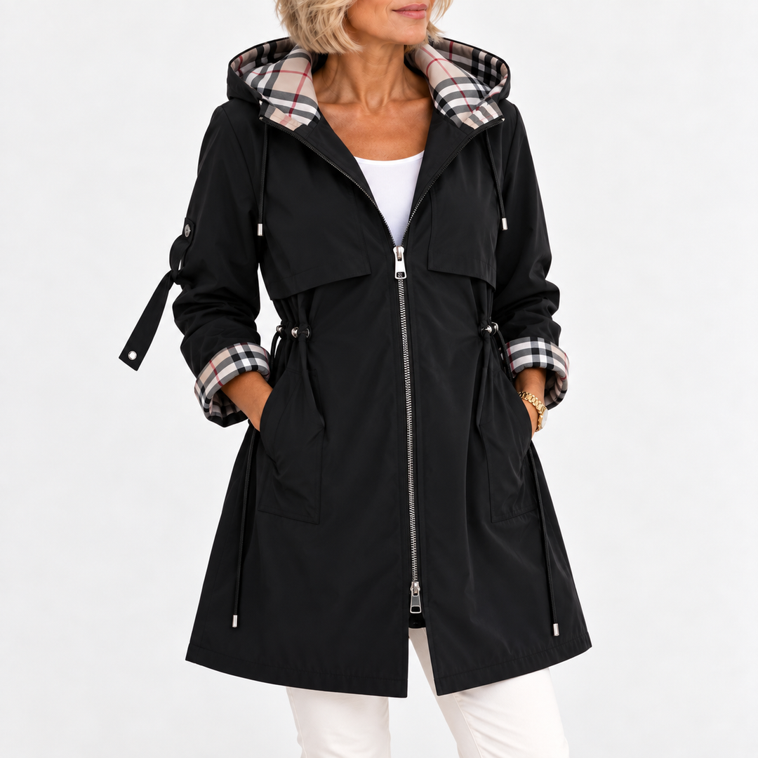 Thirza - Manteau imperméable à capuche