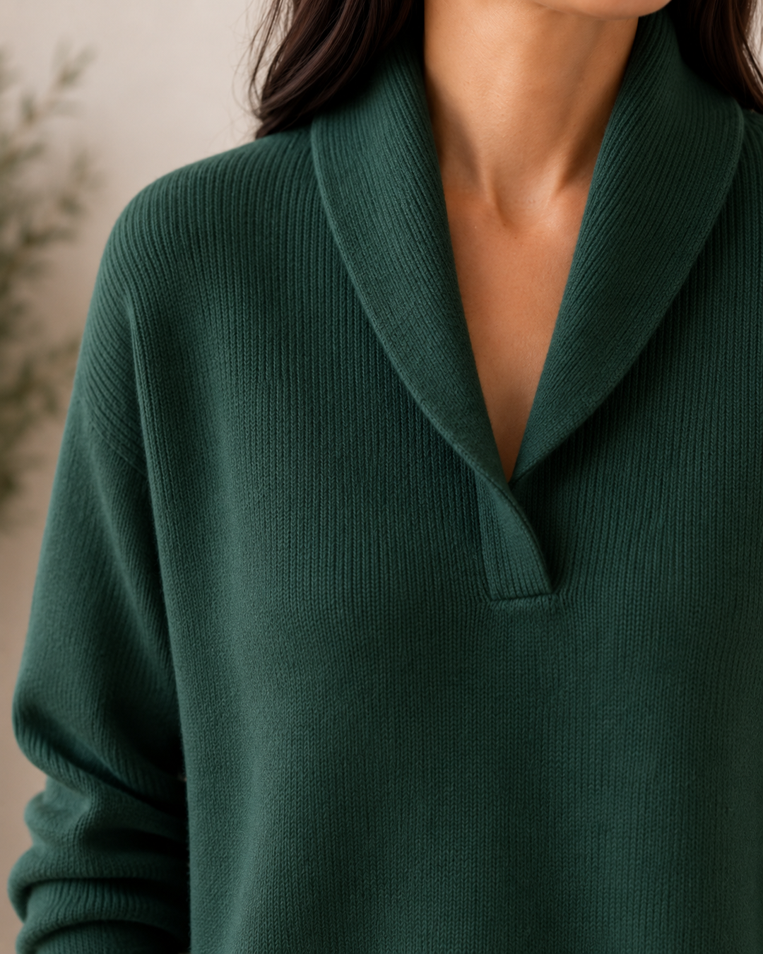 Amandina - Pull col V doux au toucher