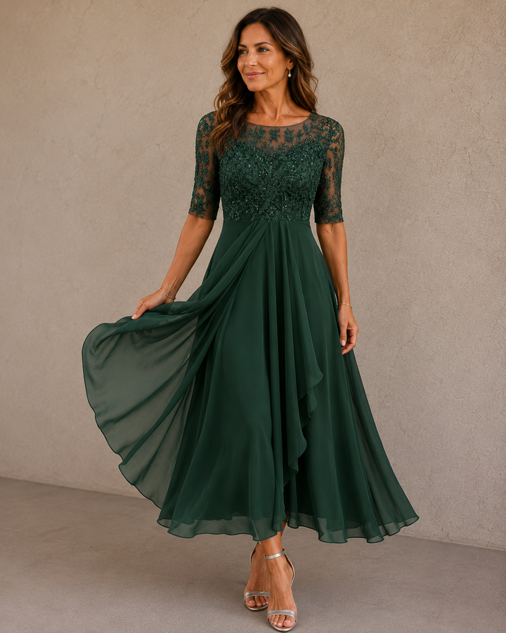 Esteline - Robe de cérémonie au toucher doux