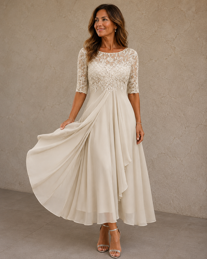 Esteline - Robe de cérémonie au toucher doux
