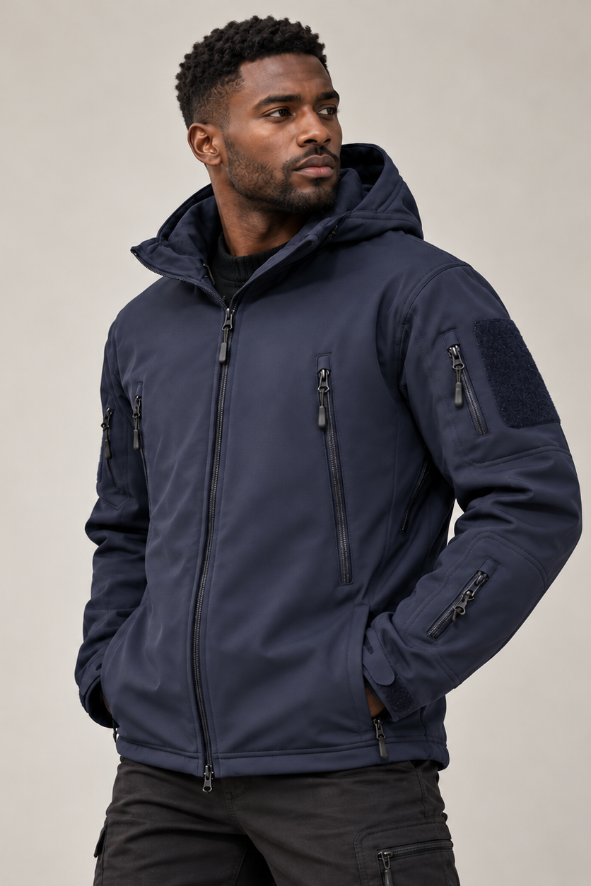 Arno - Veste à capuche coupe slim