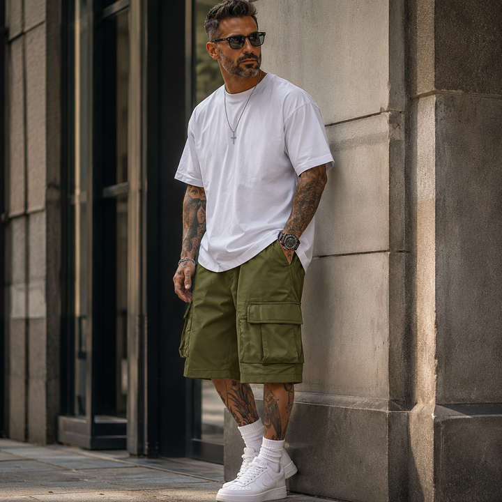 Ashridge - Pantalon cargo au toucher doux