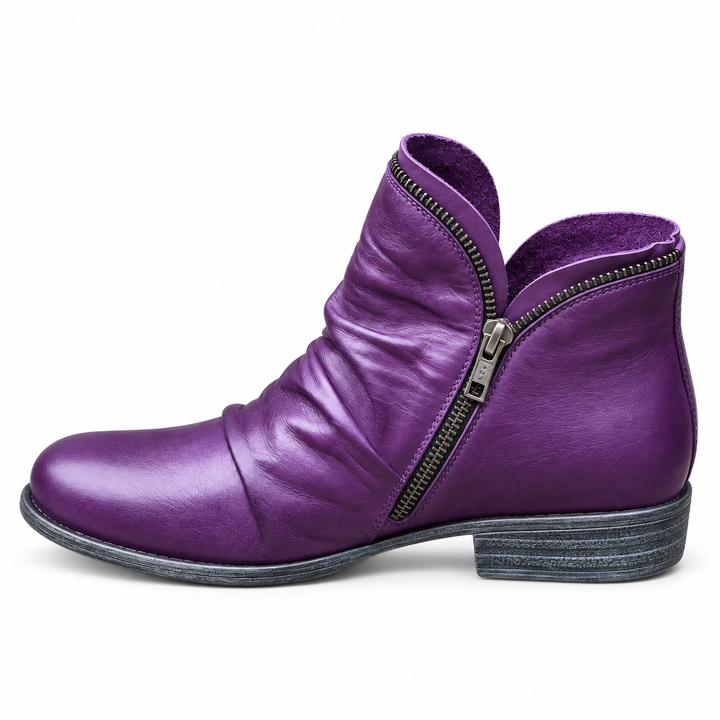 Anara - Bottines texturées