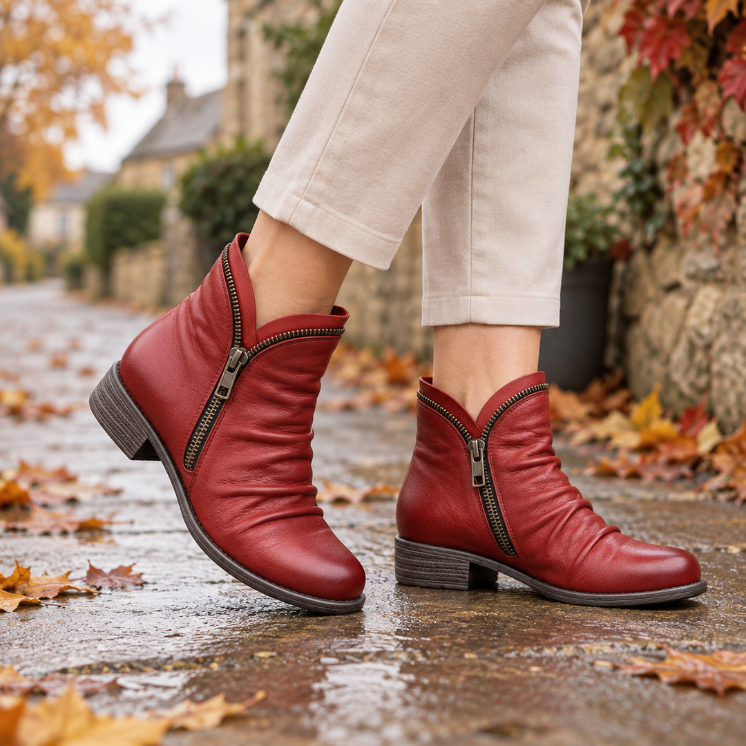 Anara - Bottines texturées