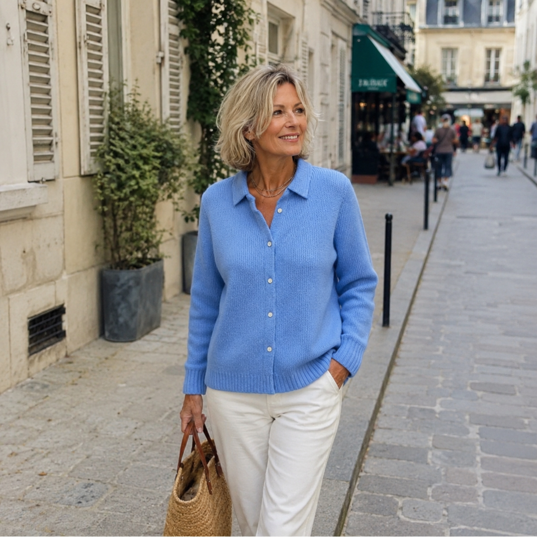 Elisenda - Pull en maille au toucher doux