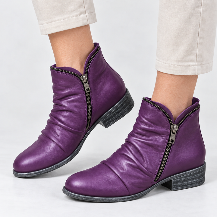 Anara - Bottines texturées