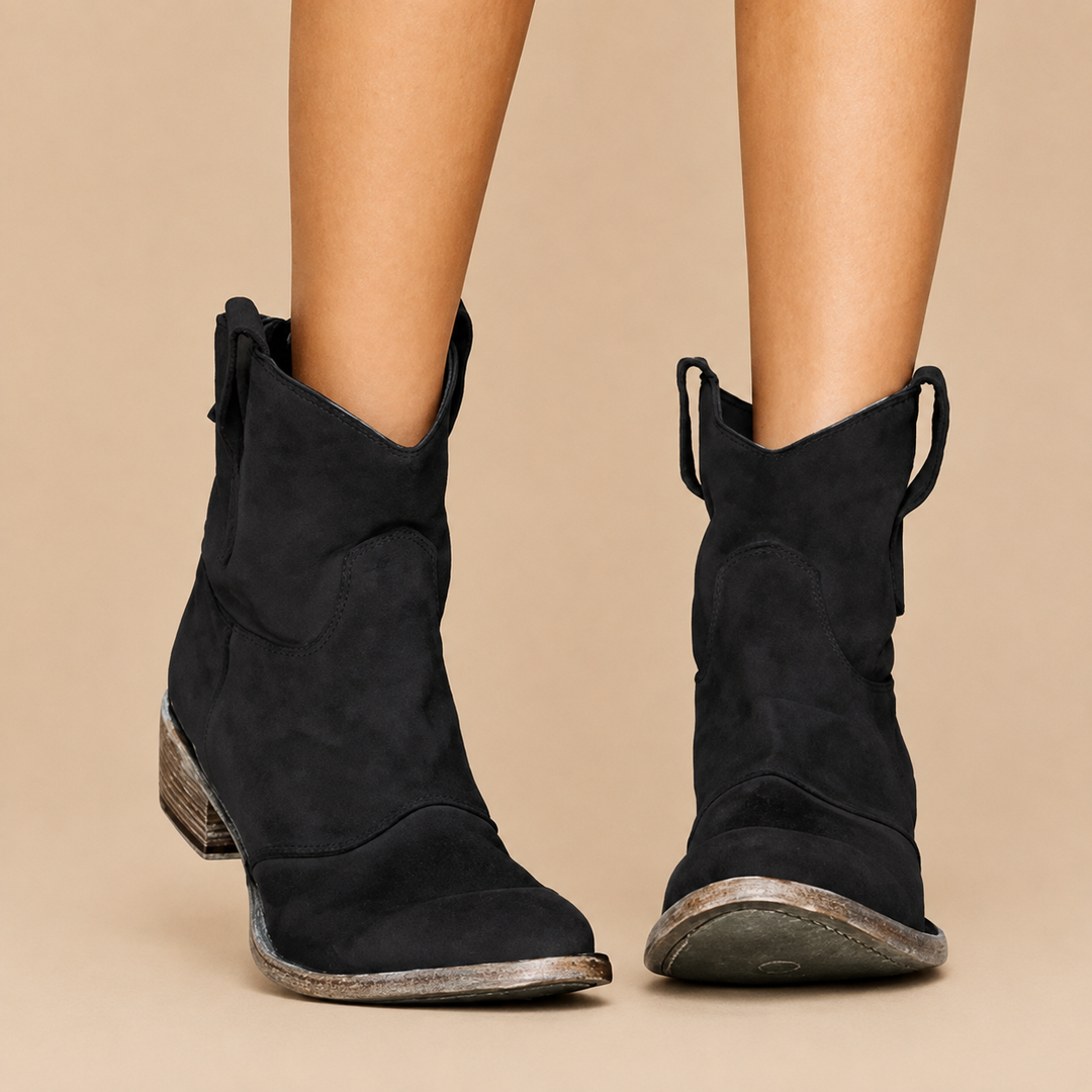Avelina - Bottines à petit talon haut de gamme