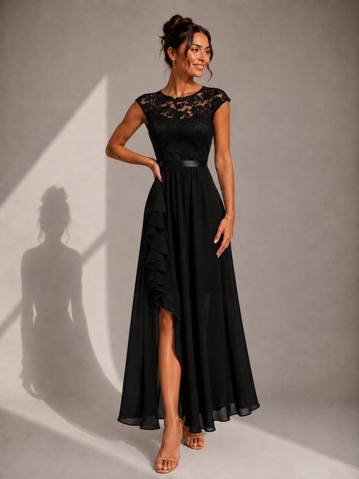 Capri - Robe maxi trapèze élégante