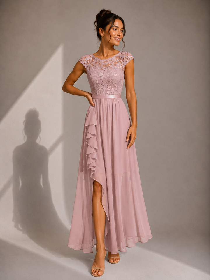 Capri - Robe maxi trapèze élégante