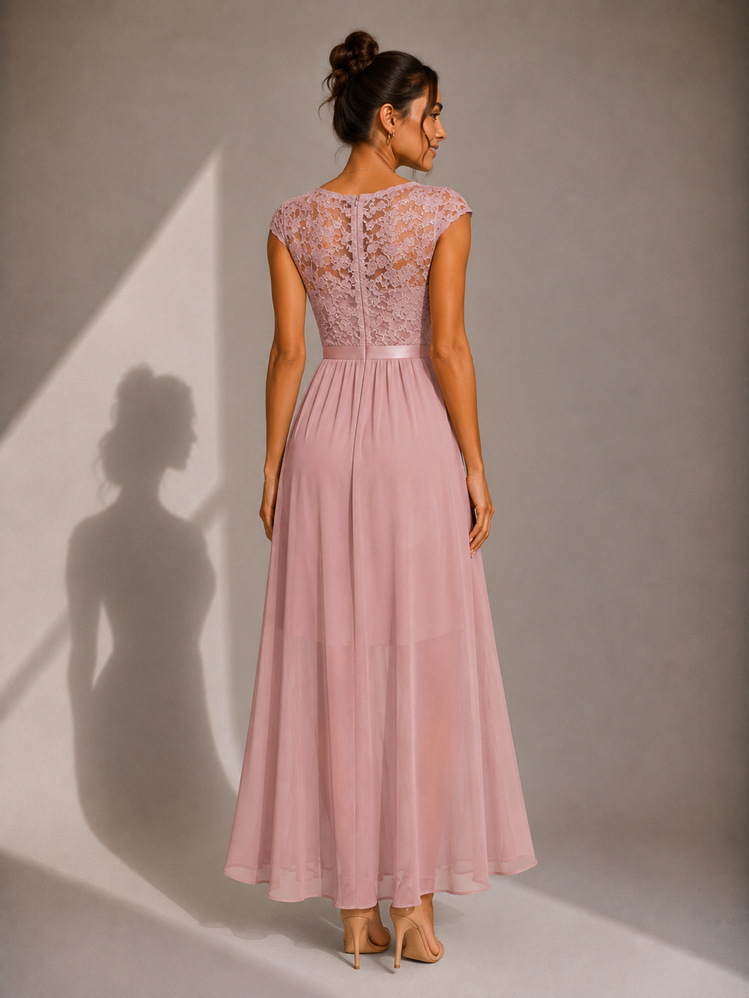Capri - Robe maxi trapèze élégante