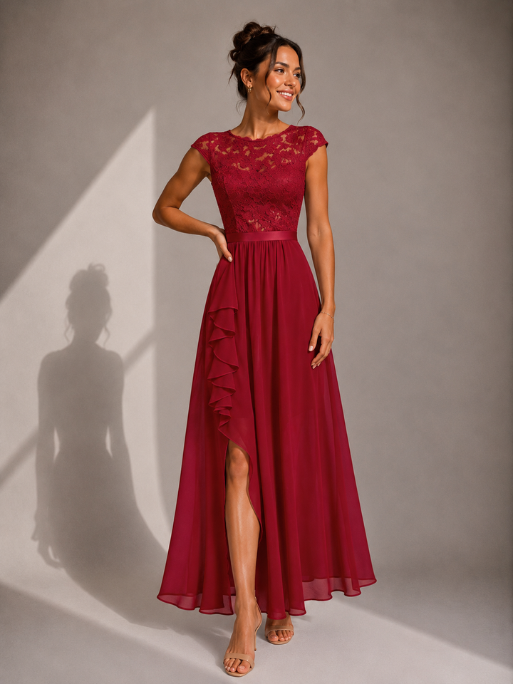 Capri - Robe maxi trapèze élégante