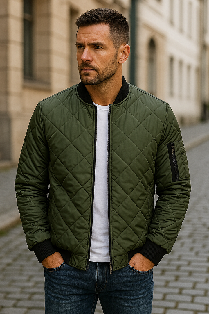 Tanner - Blouson bomber matelassé