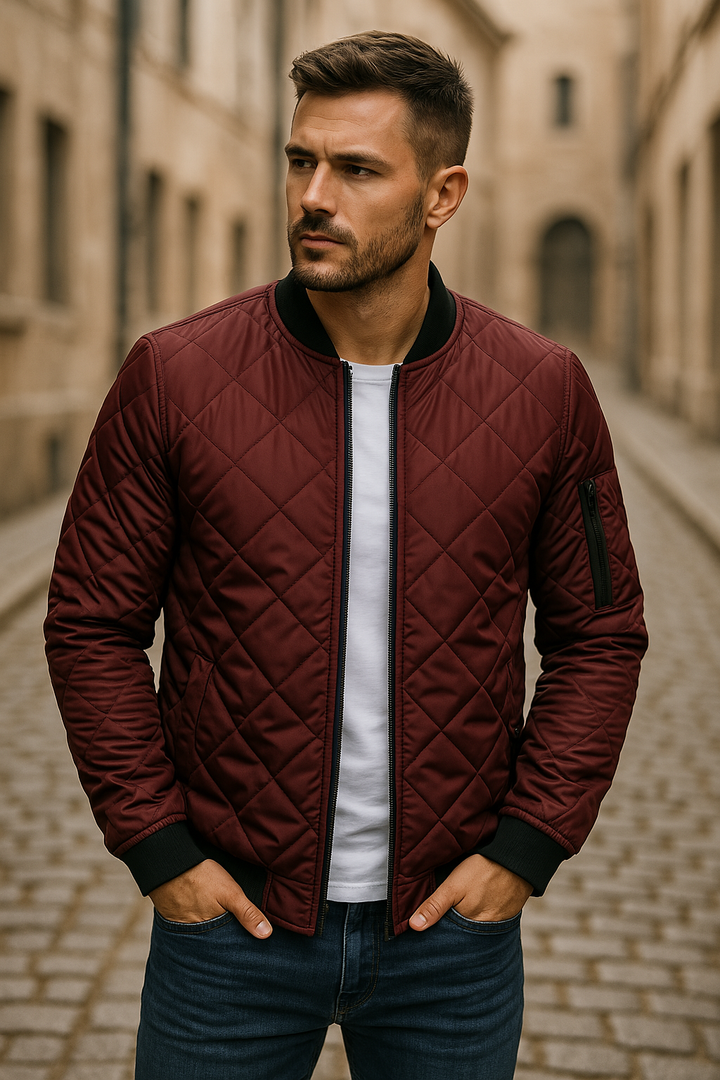 Tanner - Blouson bomber matelassé