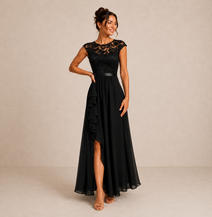 Capri - Robe maxi trapèze élégante