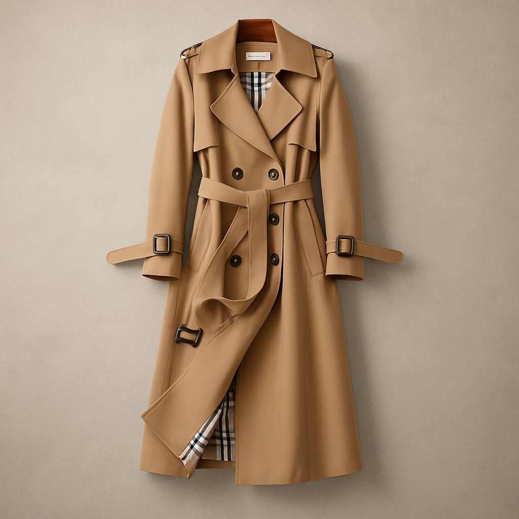 Lila - Trench-coat sur mesure