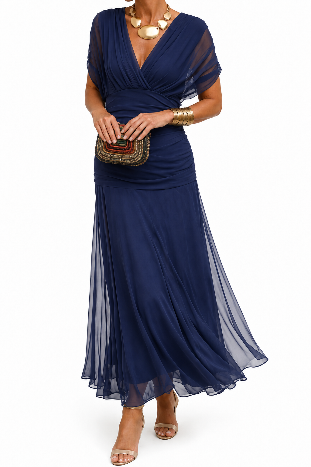 Nola - Robe de soirée sirène éthérée