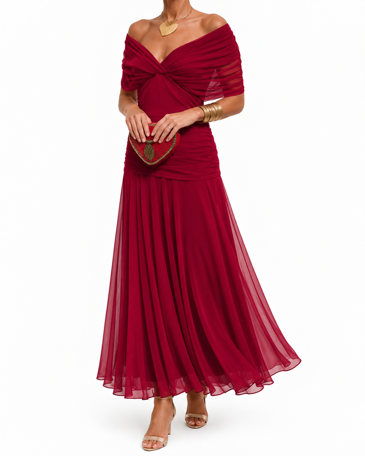Nola - Robe de soirée sirène éthérée