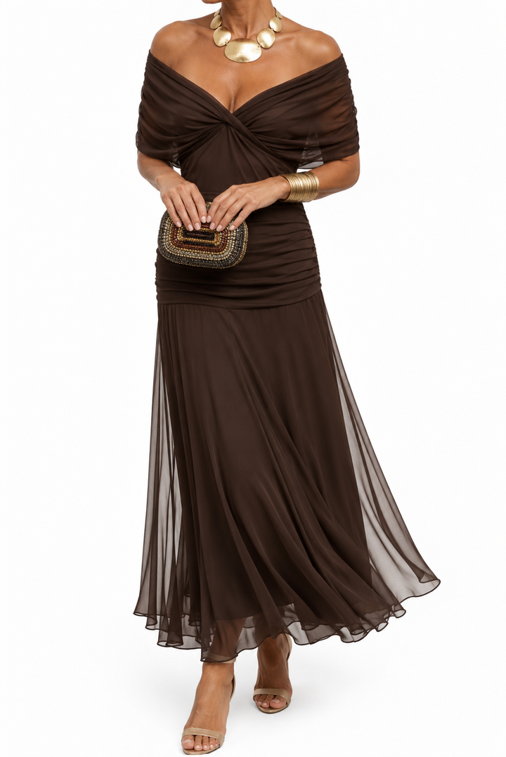 Nola - Robe de soirée sirène éthérée