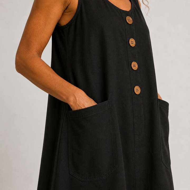 Rosamonde - Robe d'été en lin léger
