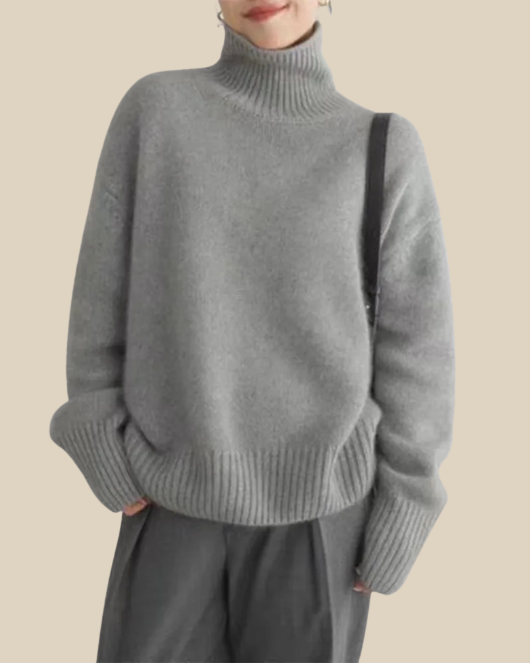 Acantha - Pull col roulé doux au toucher
