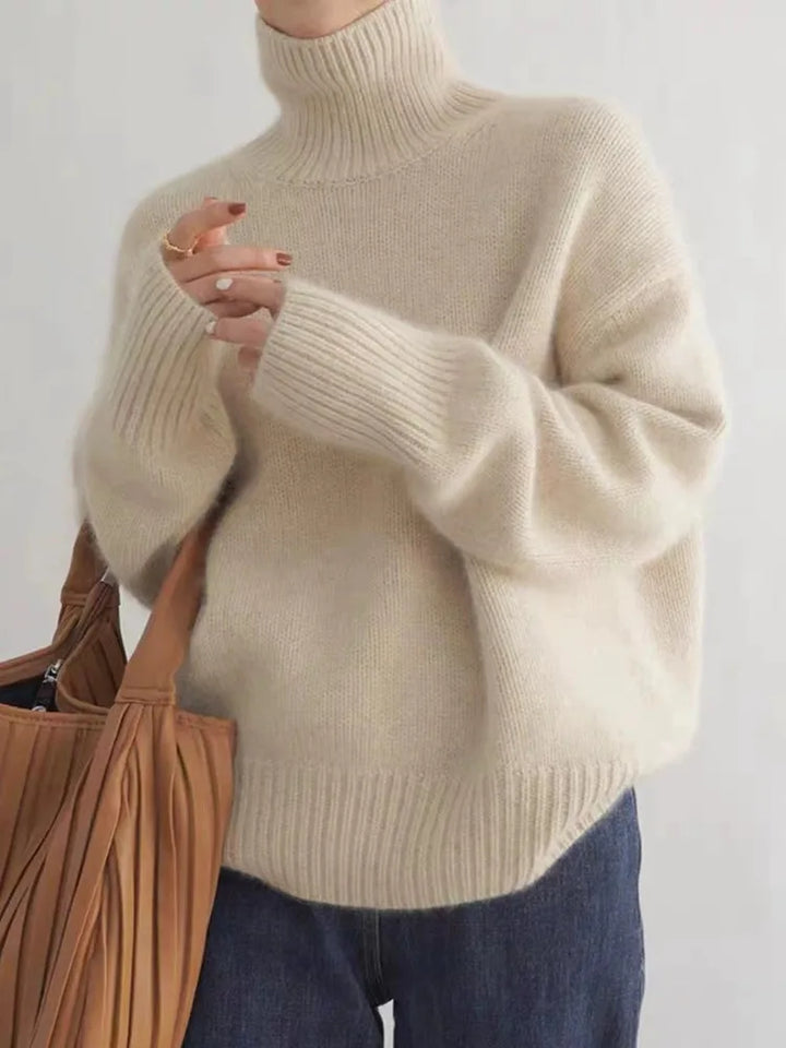 Acantha - Pull col roulé doux au toucher