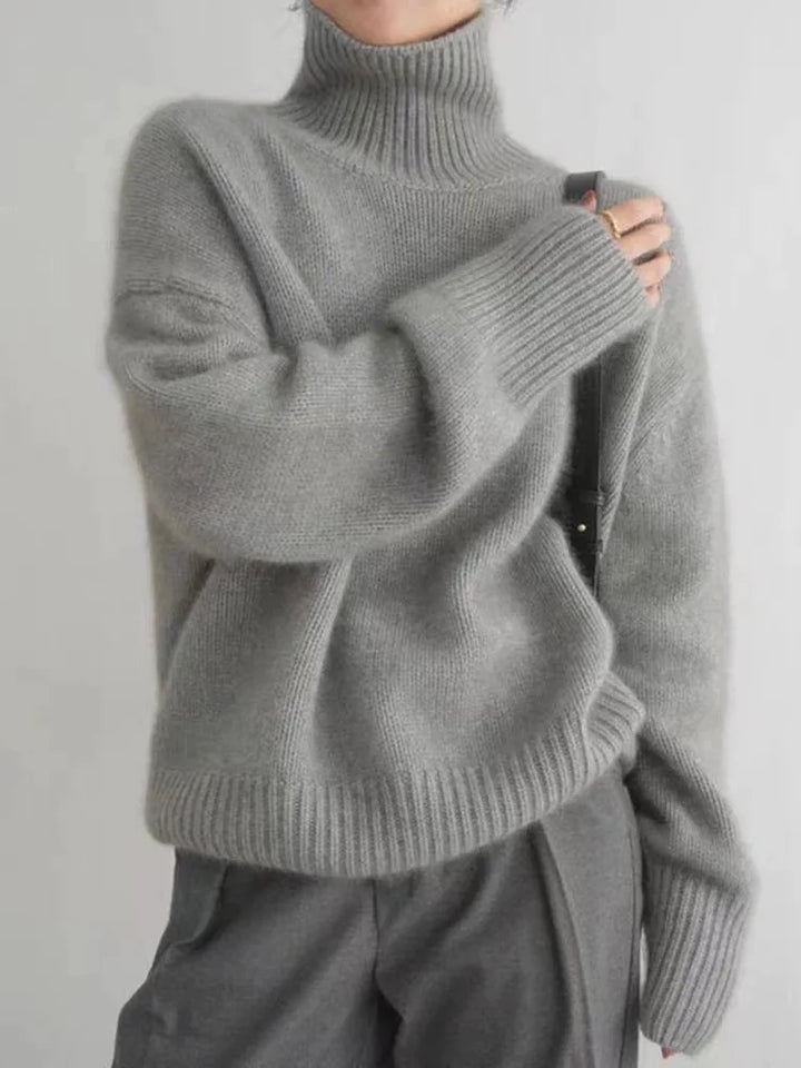 Acantha - Pull col roulé doux au toucher