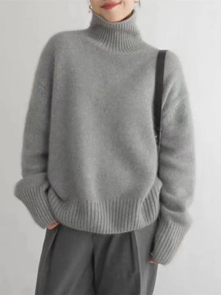 Acantha - Pull col roulé doux au toucher