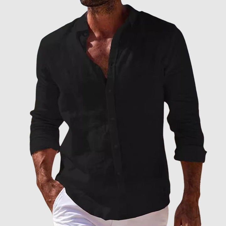 Elwood - Chemise en lin sur mesure