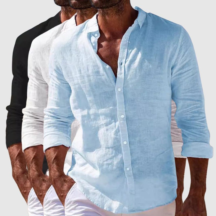 Elwood - Chemise en lin sur mesure